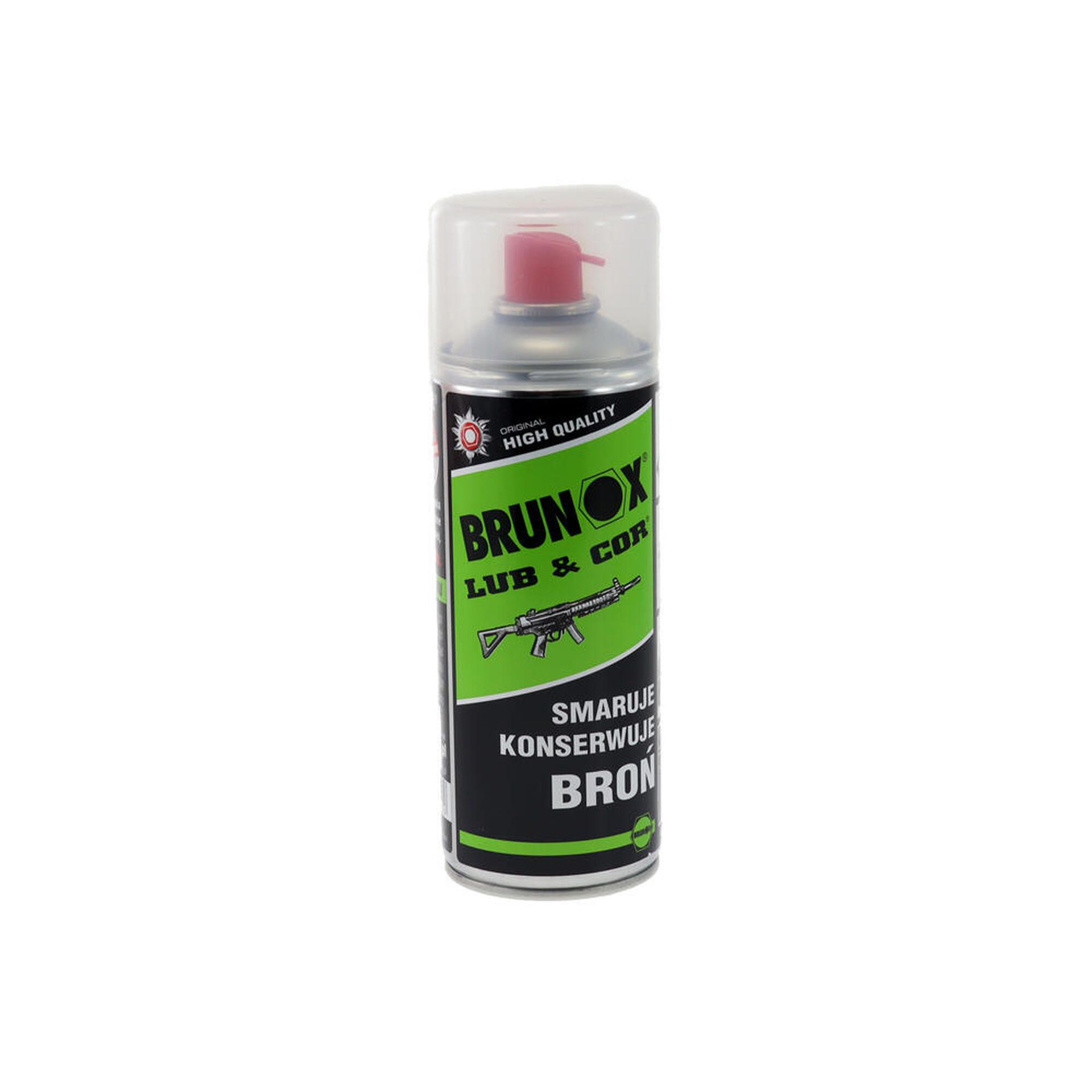 Brunox Preparat do broni Brunox Lub&Cor Aerozol 400 ml (BT1305) BT1305
