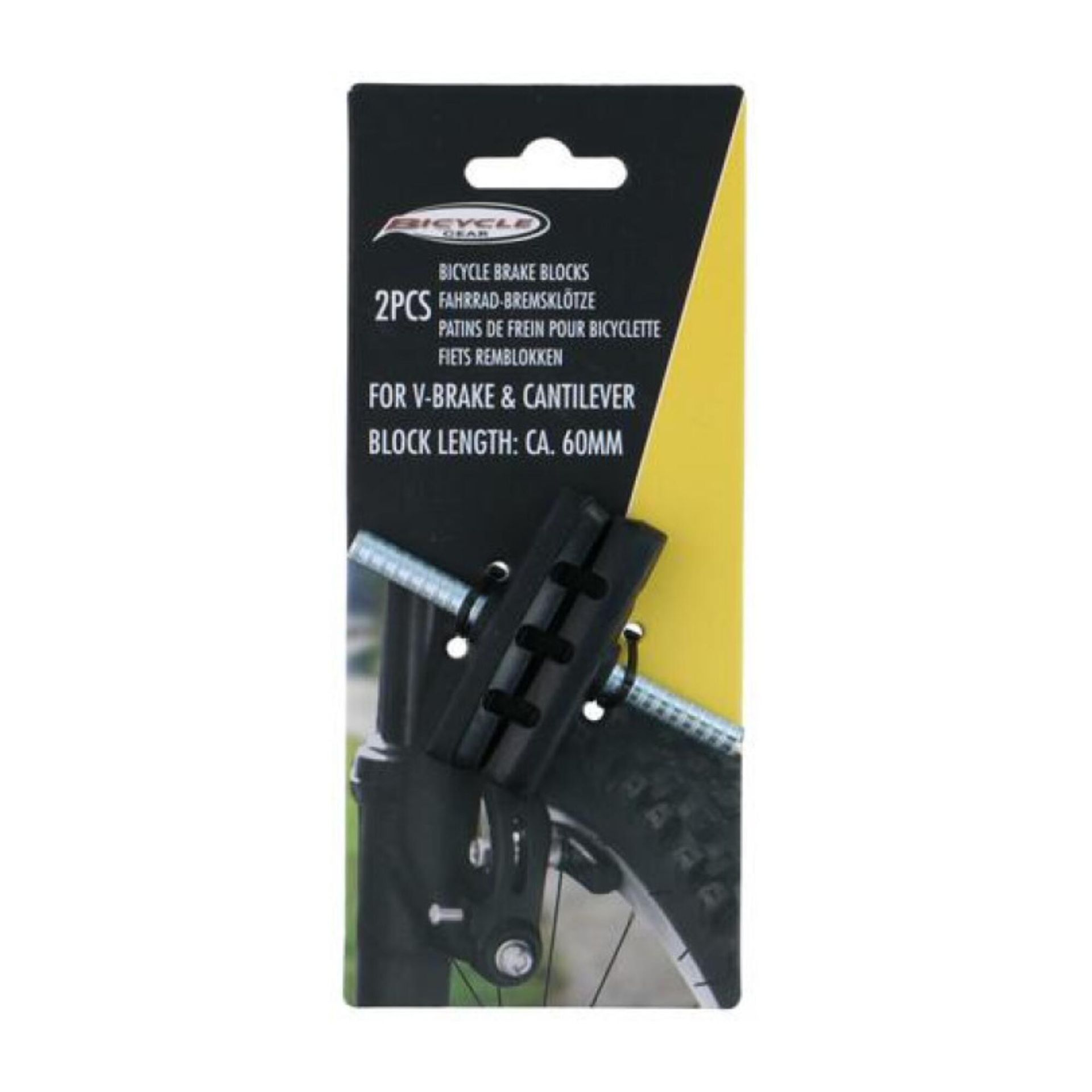Klocki hamulcowe 2szt mocowanie na trzpień 60mm BICYCLE GEAR