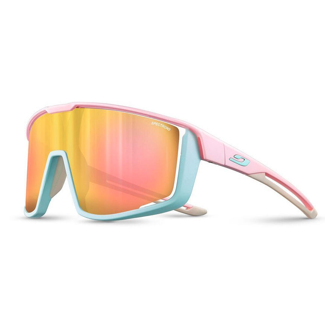 Sportowe okulary przeciwsłoneczne Julbo Fury Spectron 3 CF J5311141 pink/purple - ONE SIZE