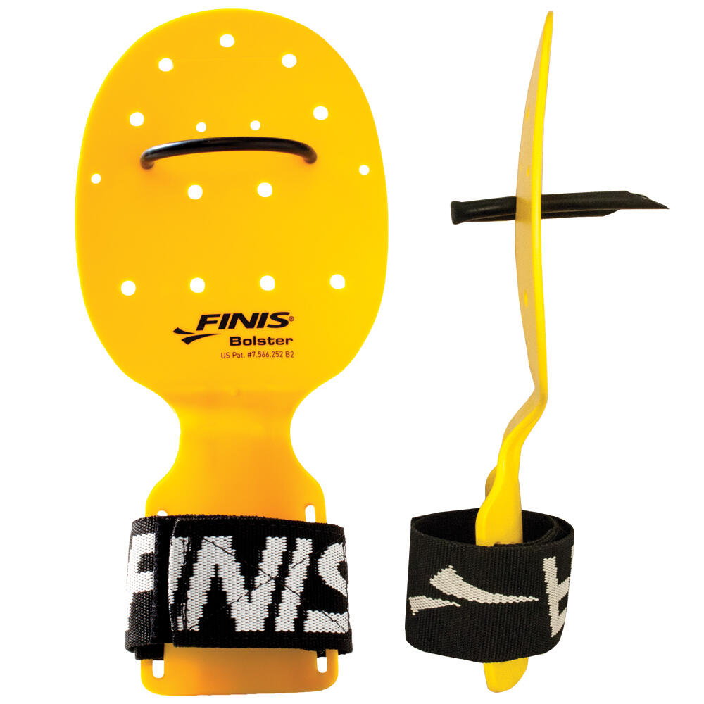 Finis ręcznie Paddle Bolster, Yellow 0616323200586