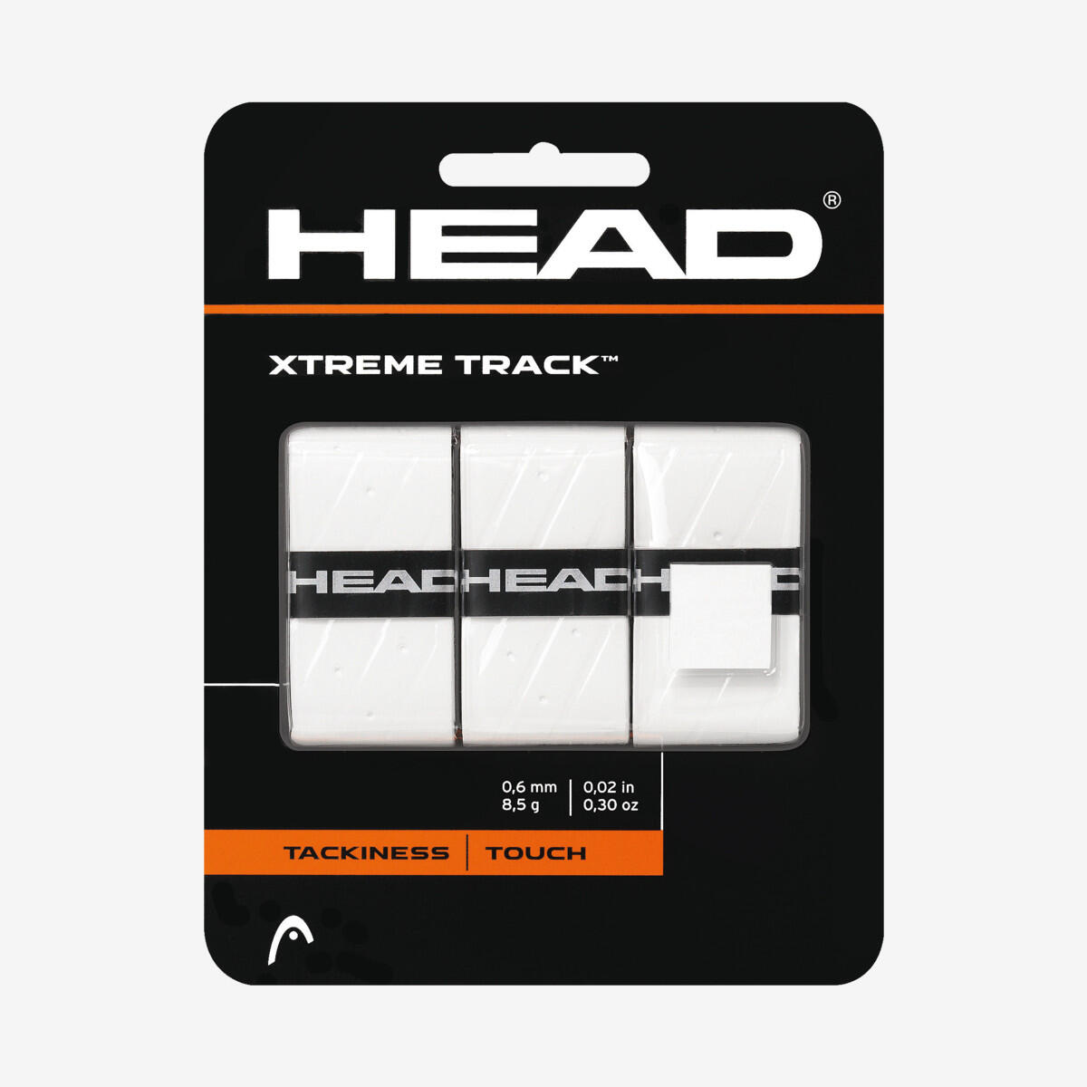 Head Xtremetrack (3 szt.) - white 285124-WH
