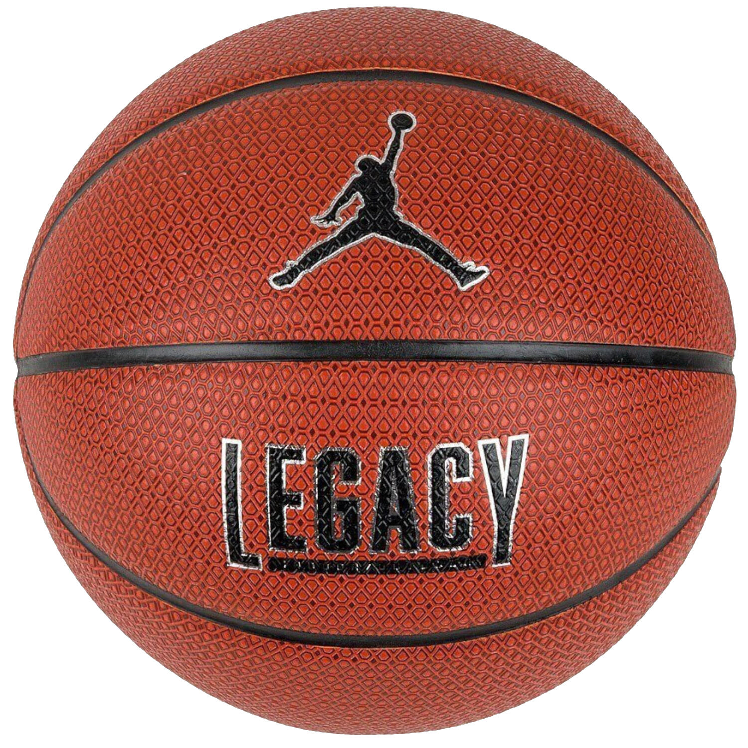 Jordan Legacy 2.0 8P In/Out Ball J1008253-855, unisex, piłki do koszykówki, Pomarańczowe