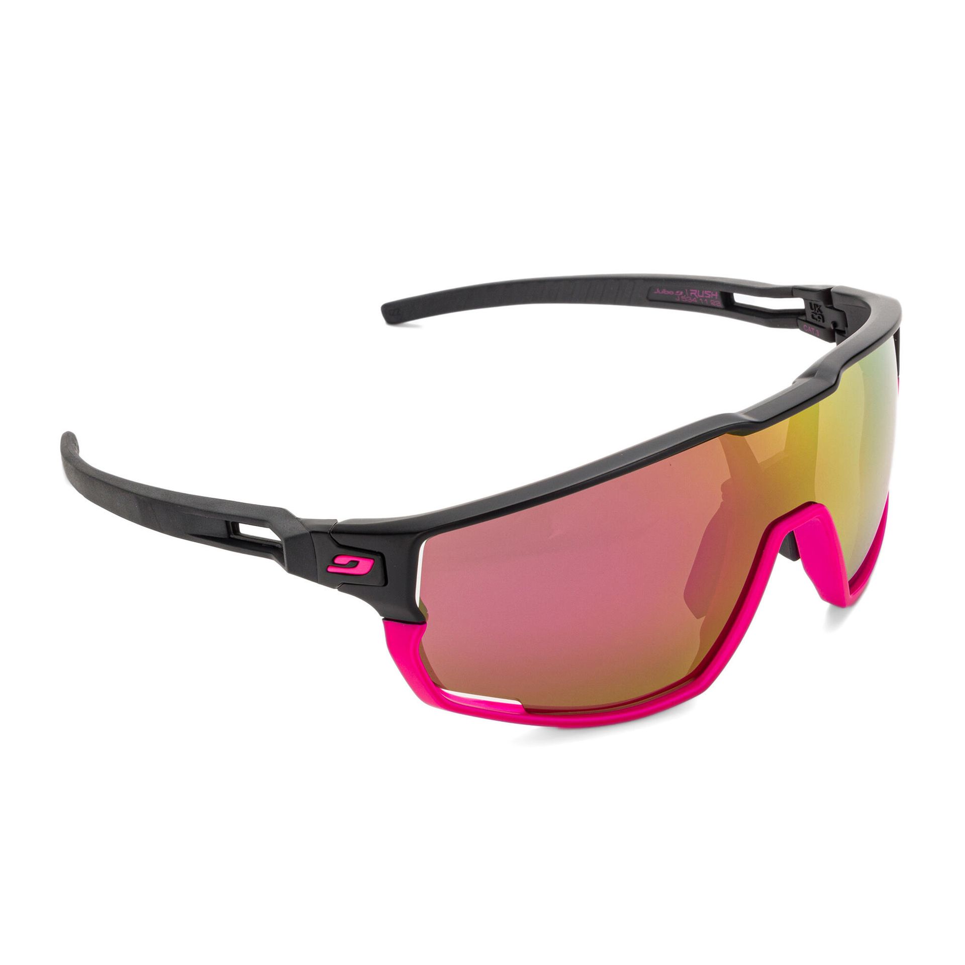 OKULARY RUSH SP 3CF 5341123-MATT BLACK-PINK