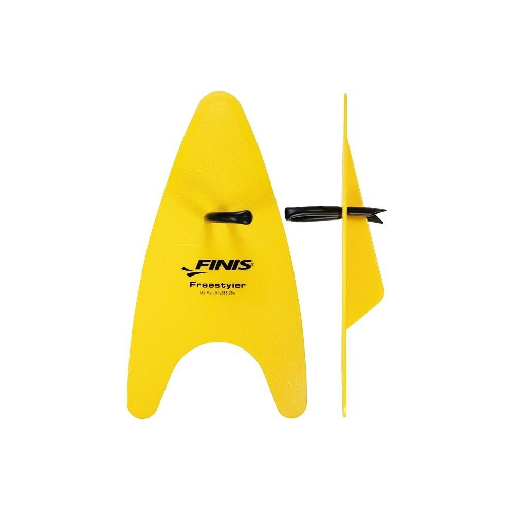 Finis FINIS Freestyler Łapki treningowe, yellow 2020 Płetwy i sprzęt do pływania 1297