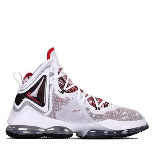 Nike Lebron 19 Sketch White Fire Red