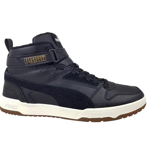Puma Rbd Game Buty Męskie Ocieplane Czarne Na Rzep