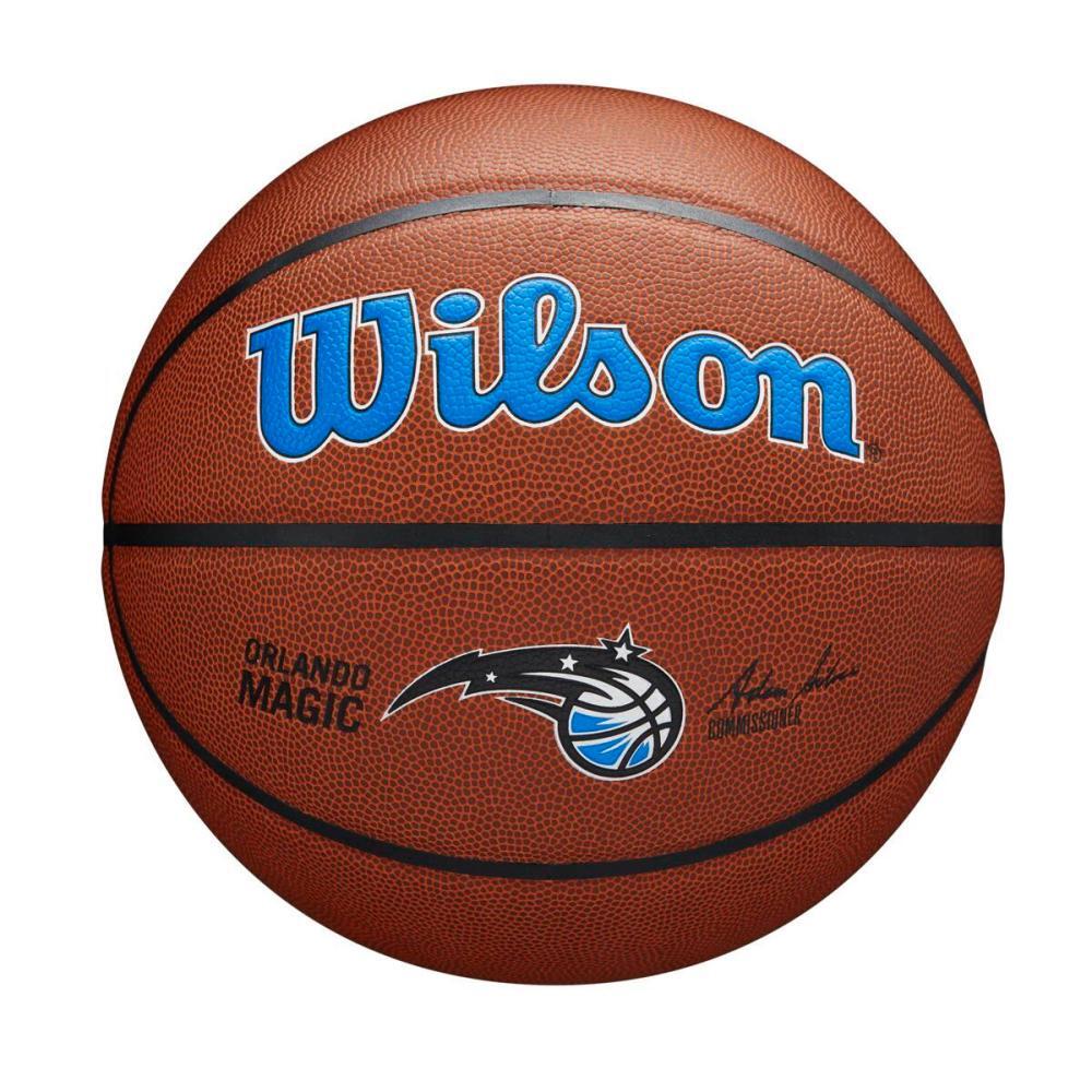 Piłka do koszykówki Wilson NBA Team Alliance Orlando Magic brown rozmiar 7