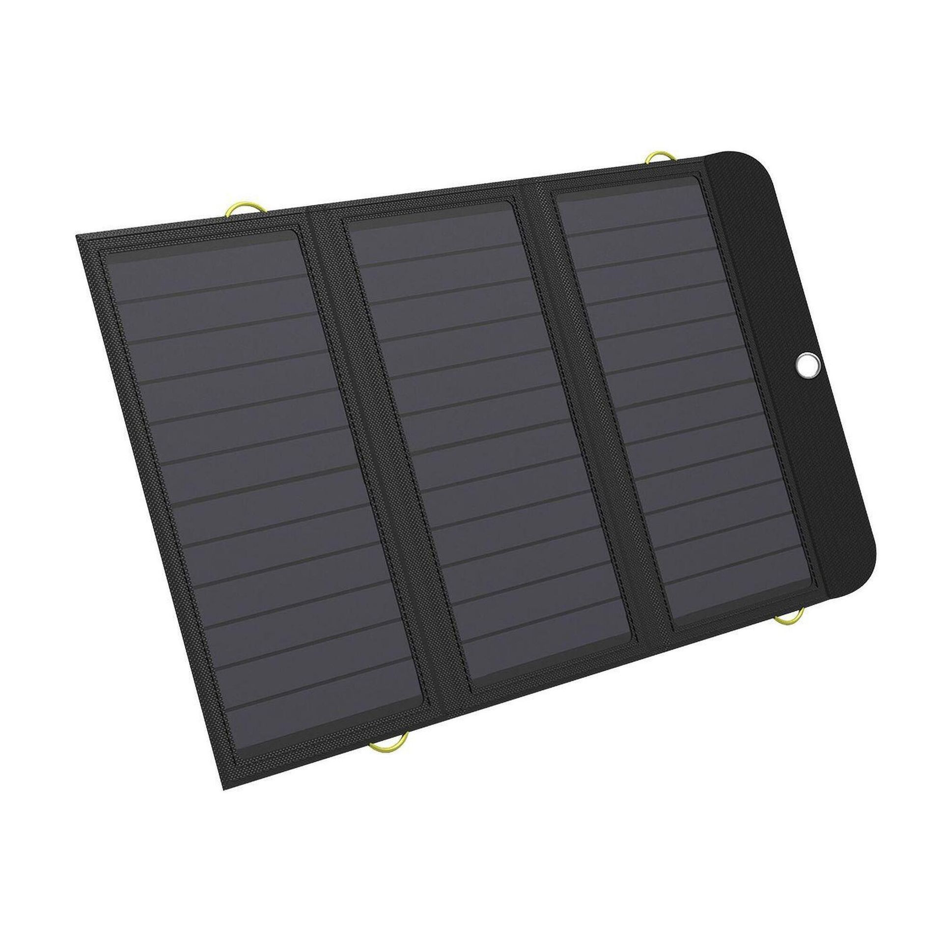 Sandberg Solar Charger 21W 2xUSB+USB-C Powerbank - Czarny - 420-55