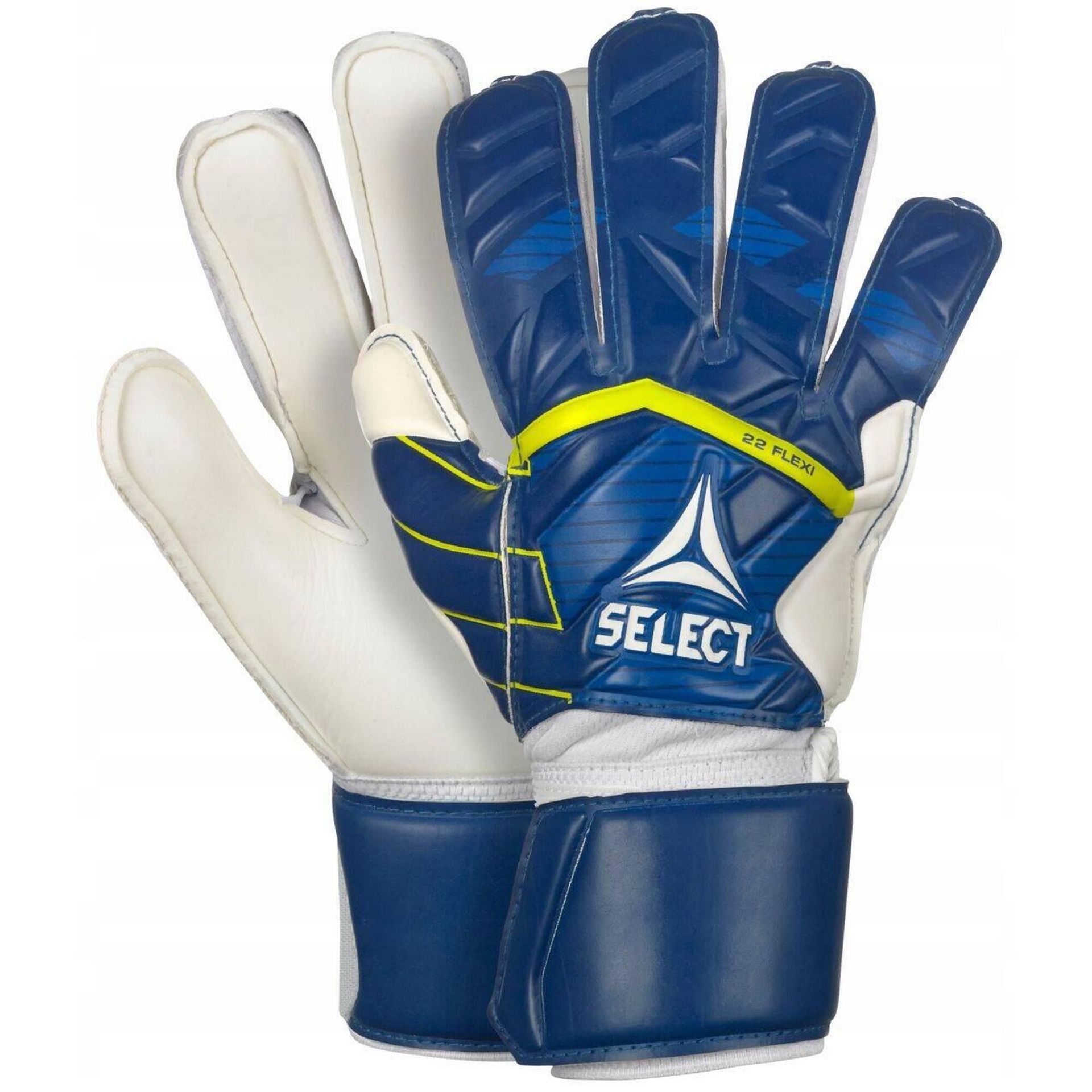 Rękawice bramkarskie młodzieżowe SELECT 22 Flexi Grip v24 R. 7