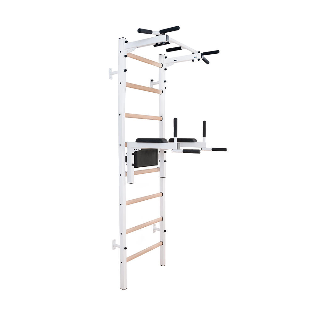 Drabinka gimnastyczna BenchK 222W white matte/oak WYSYŁKA W 24H 30 DNI NA ZWROT