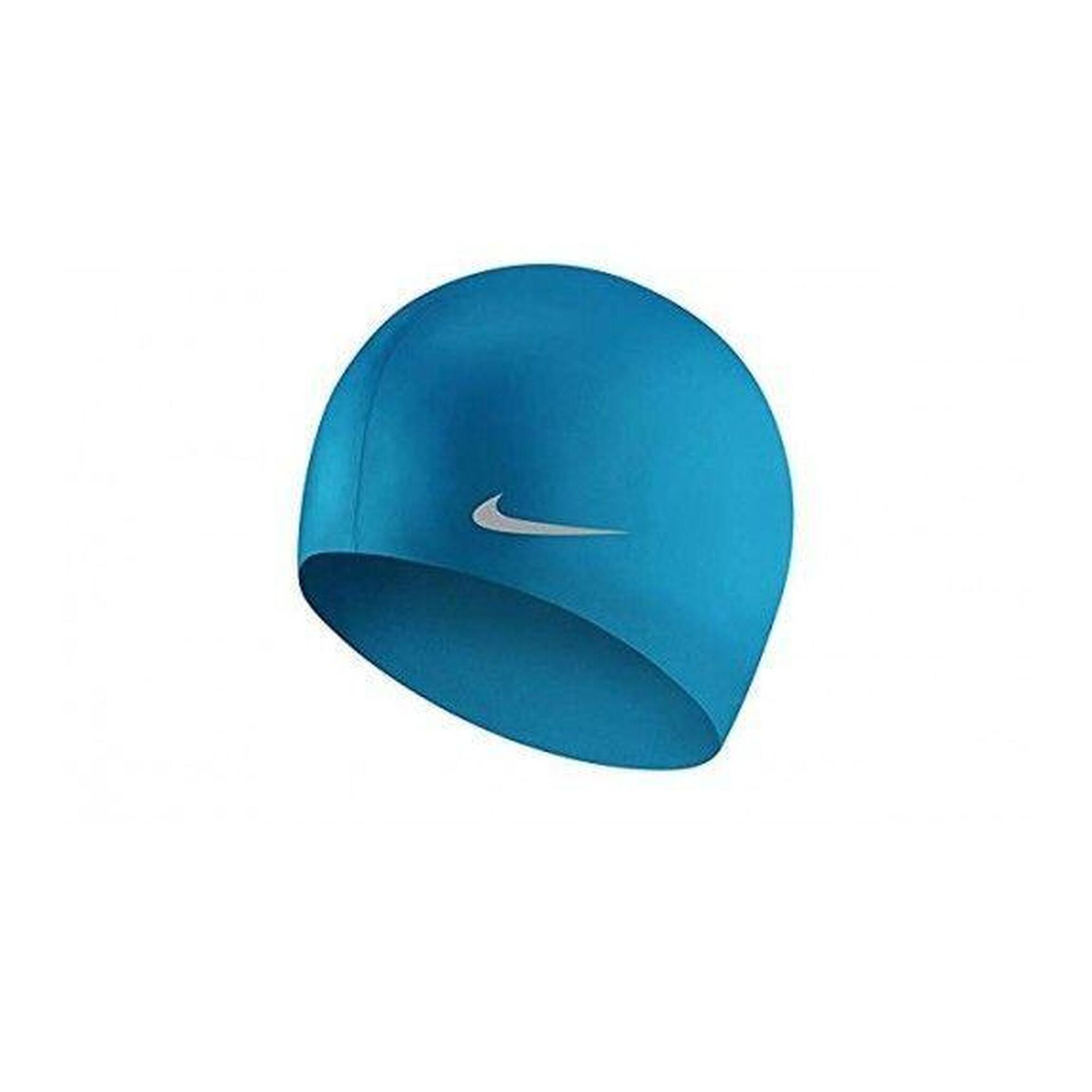 Czepek pływacki Nike Os Solid Junior niebieski TESS0106-458 Lumarko!