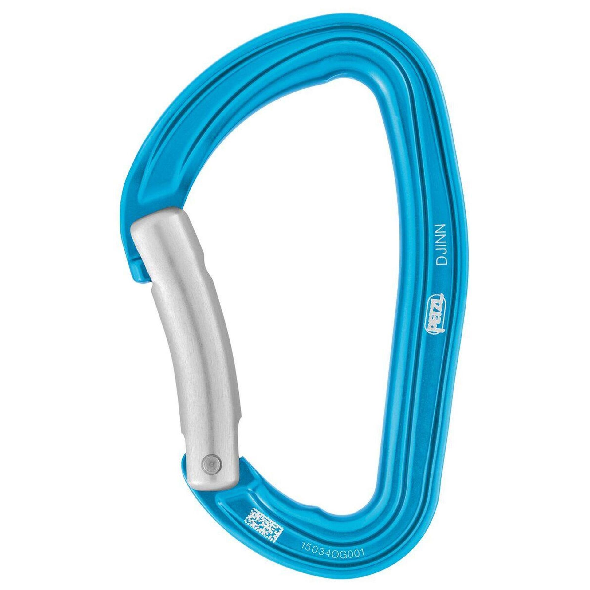 Karabinek wspinaczkowy Petzl Djinn BG - turquoise
