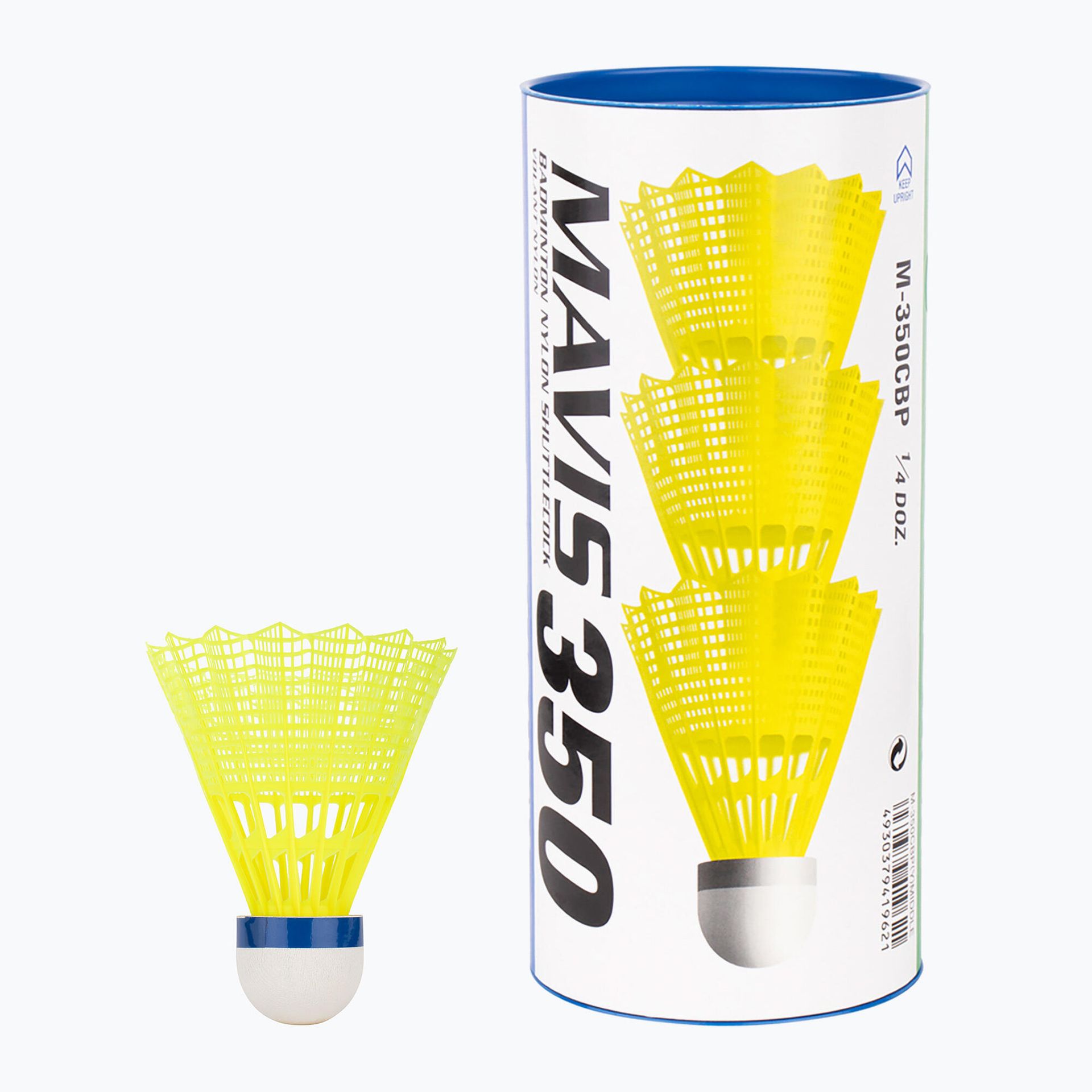Lotki do badmintona Yonex  Mavis 350 Yellow (3 Pack)