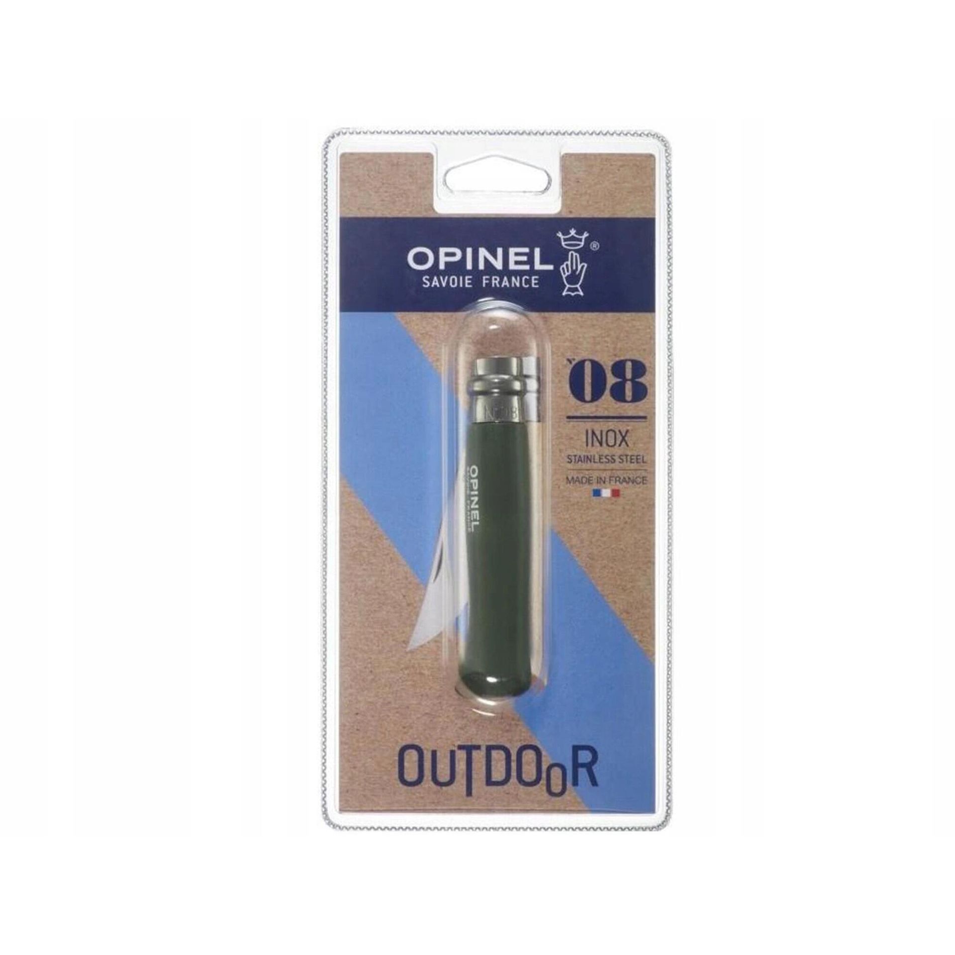Opinel Blister Pack N 08 Nóż, szary, jeden rozmiar 001980