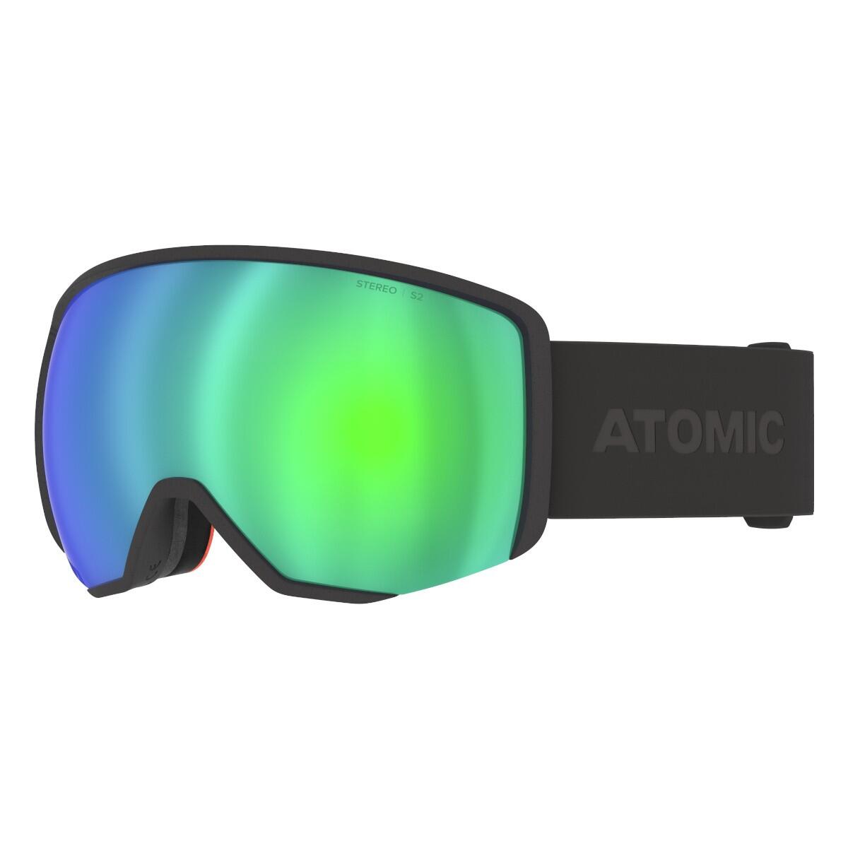 Atomic Revent L Stereo, gogle narciarskie, czarny