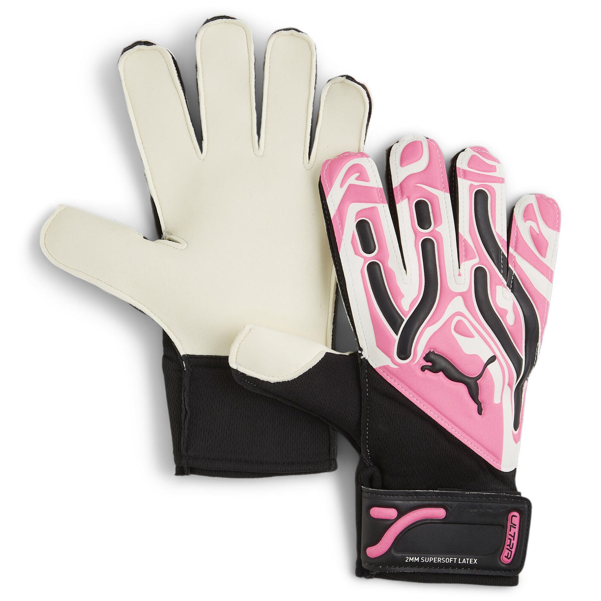 Rękawice bramkarskie PUMA Ultra Play RC poison pink/puma white/puma black