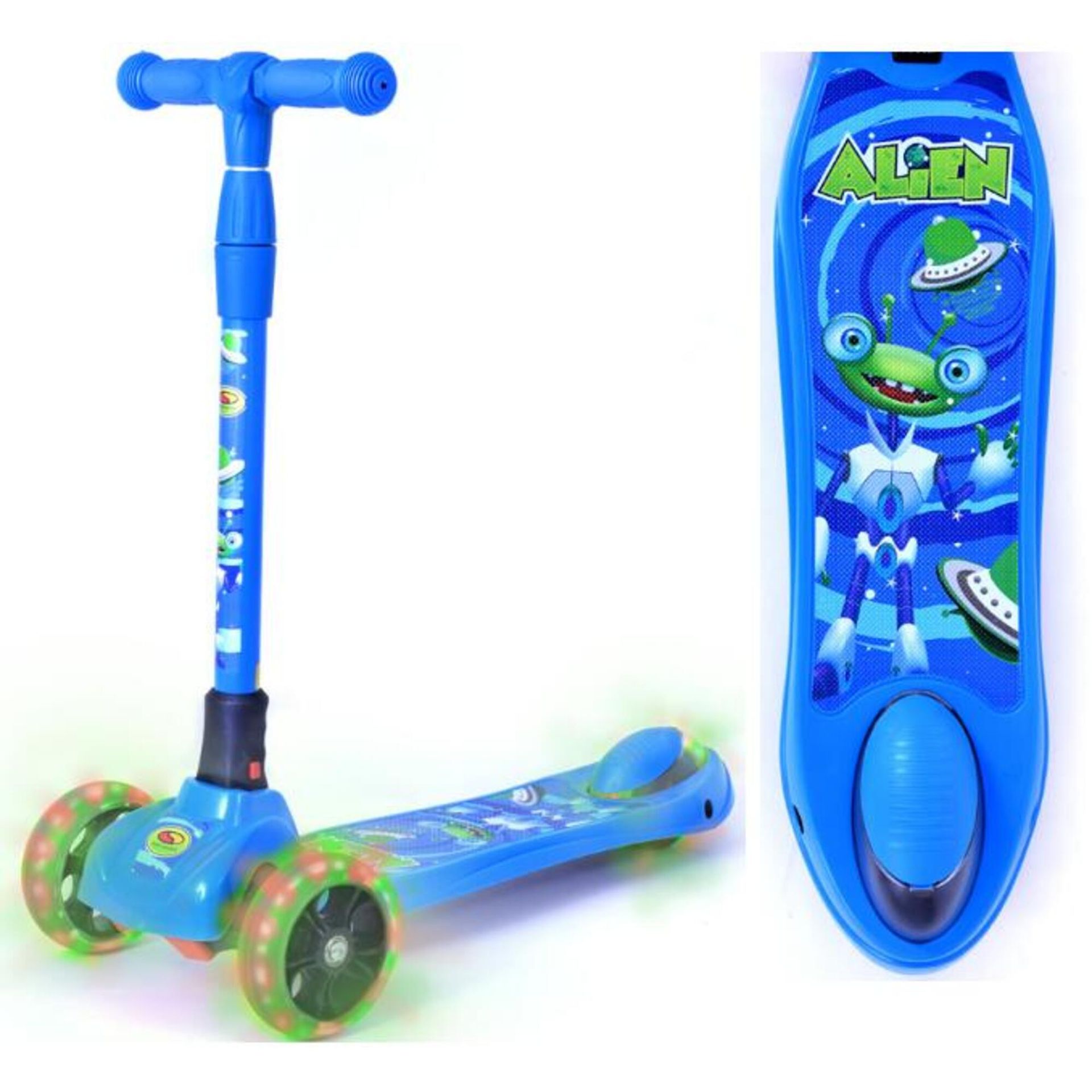 SMJ sport SMJ Sport 3 Scooter 3-kołowa, wielokolorowa, One Size 5900741920931