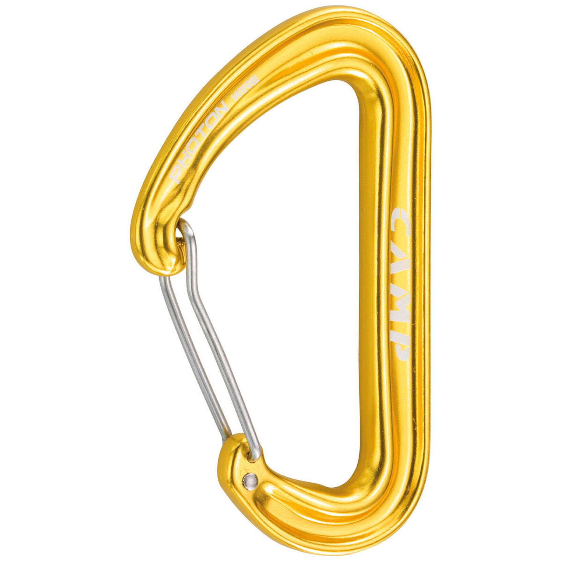 Karabinek wspinaczkowy Camp Photon Wire - yellow