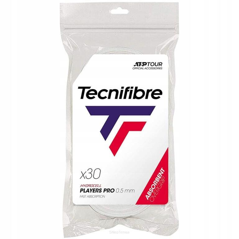 Owijki tenisowe Tecnifibre Pro Players 30 szt. white