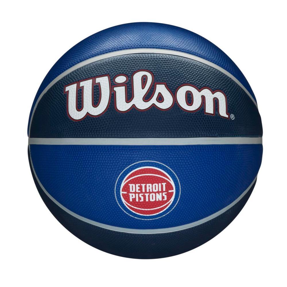 Piłka do koszykówki Wilson NBA Team Tribute Detroit Pistons blue rozmiar 7