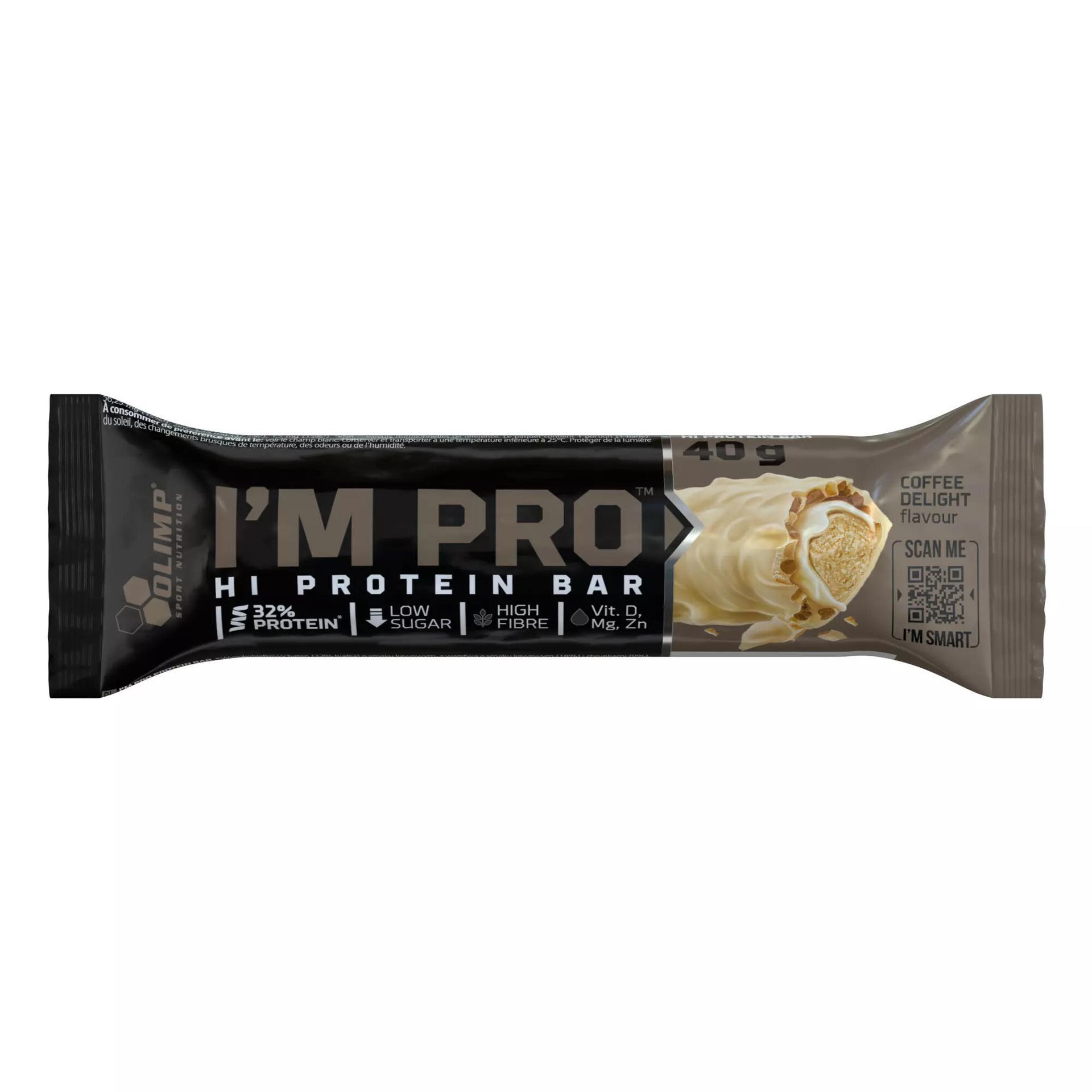 Olimp I'M PRO Protein Bar - 40 g-Coffee Delight