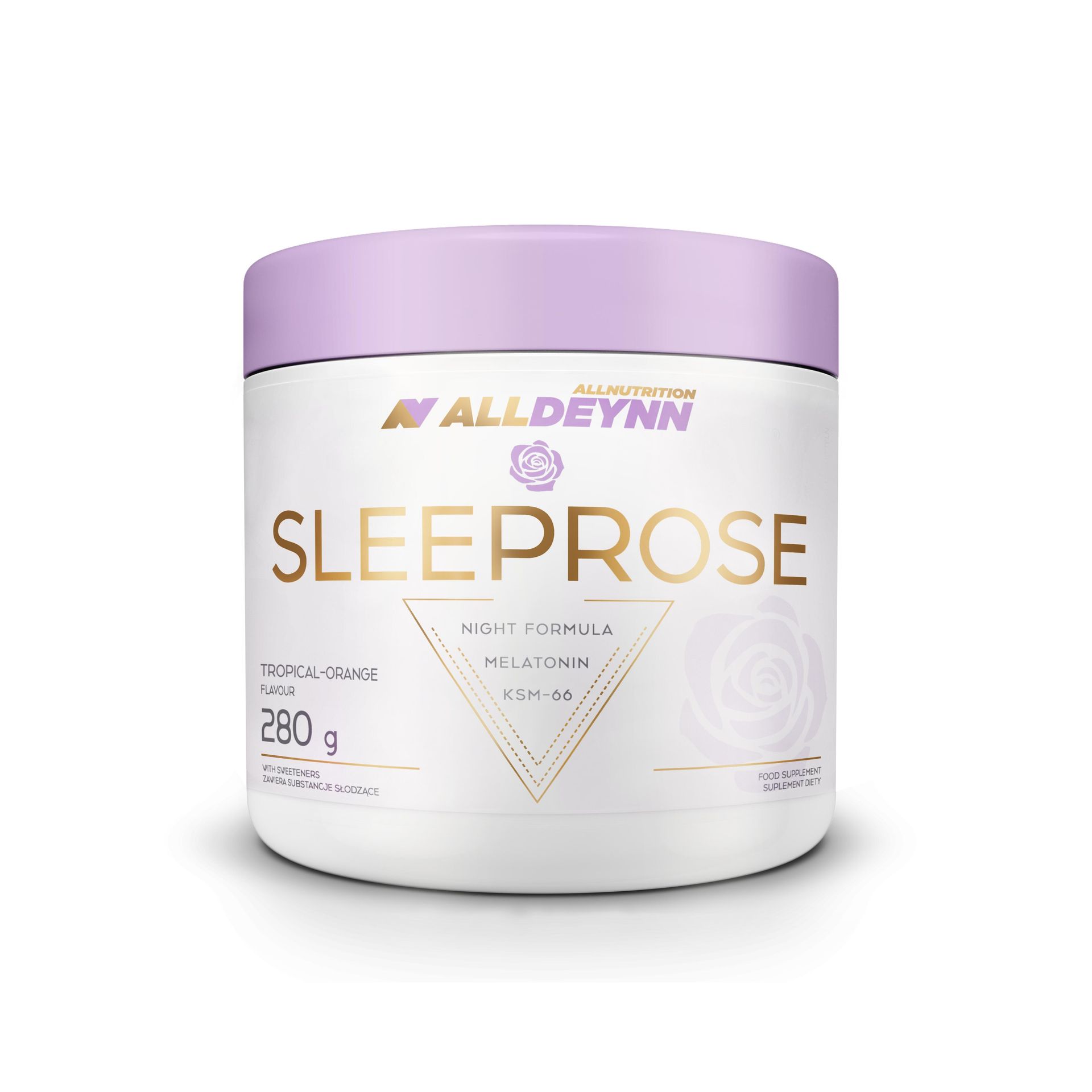 ALLNUTRITION ALLDEYNN SLEEPROSE SUPLEMENT DIETY TROPICAL ORANGE 280G