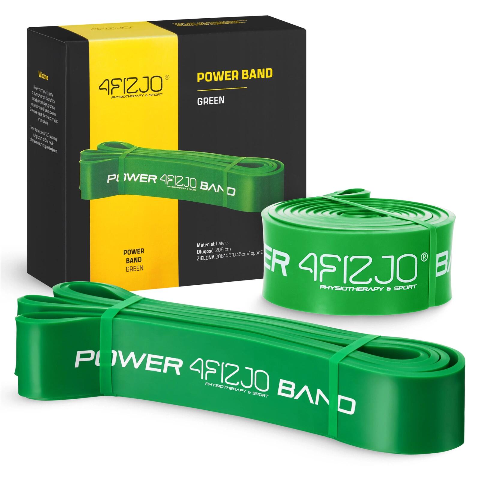 POWER BAND Taśma Guma Do Ćwiczeń Rozciągania P03 4FIZJO