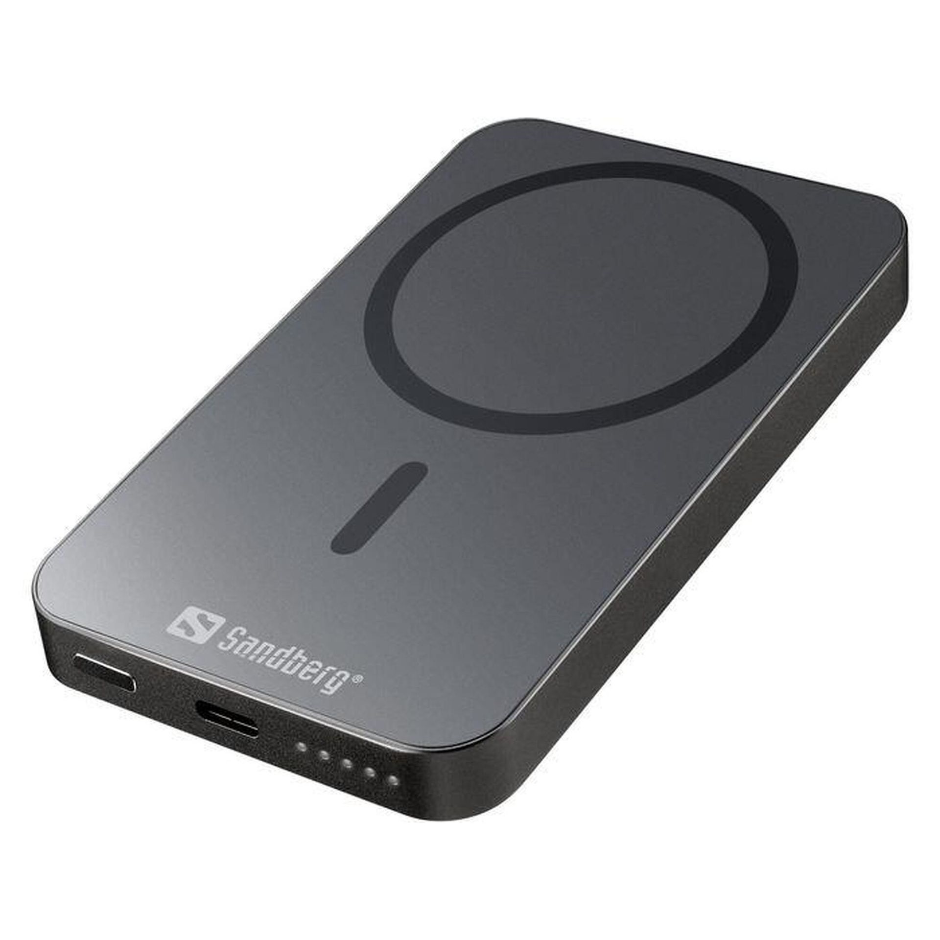 Sandberg Mag Wireless Powerbank5000ALU