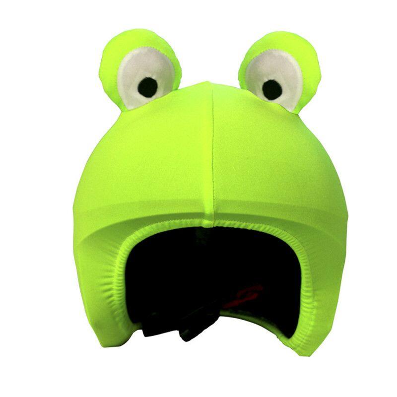 COOLCASC Nakładka na kask COOLCASC Frog zielona 2