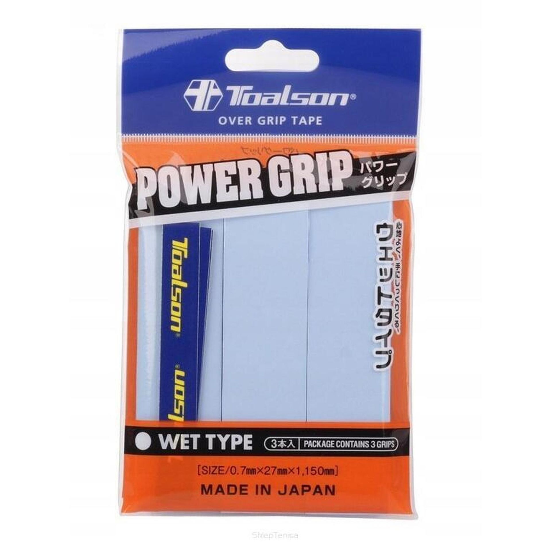 Owijka Wierzchnia Toalson Power Grip 3P - Błękitna