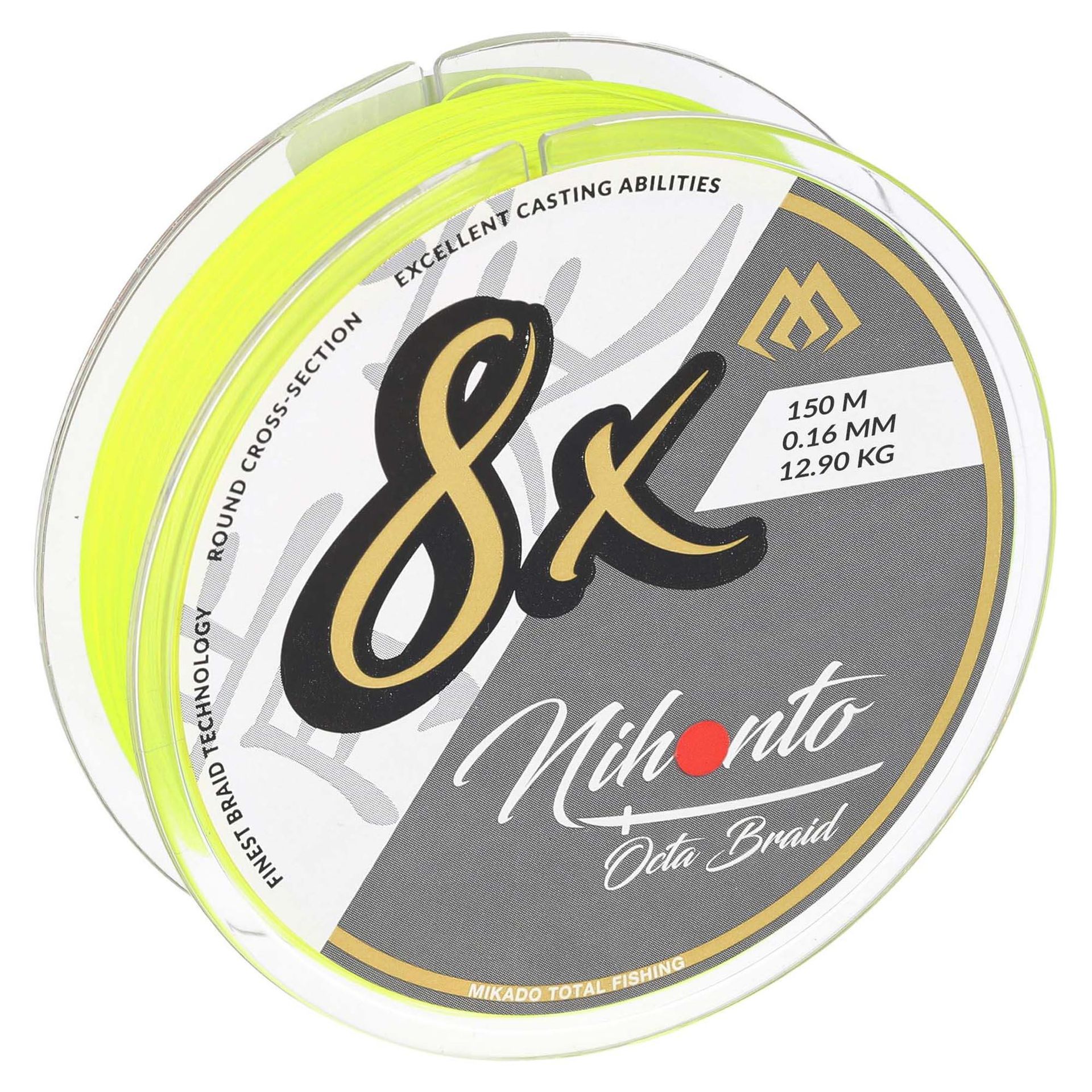 MIKADO Nihonto Octa Braid Fluo 0,16mm 150m gratis