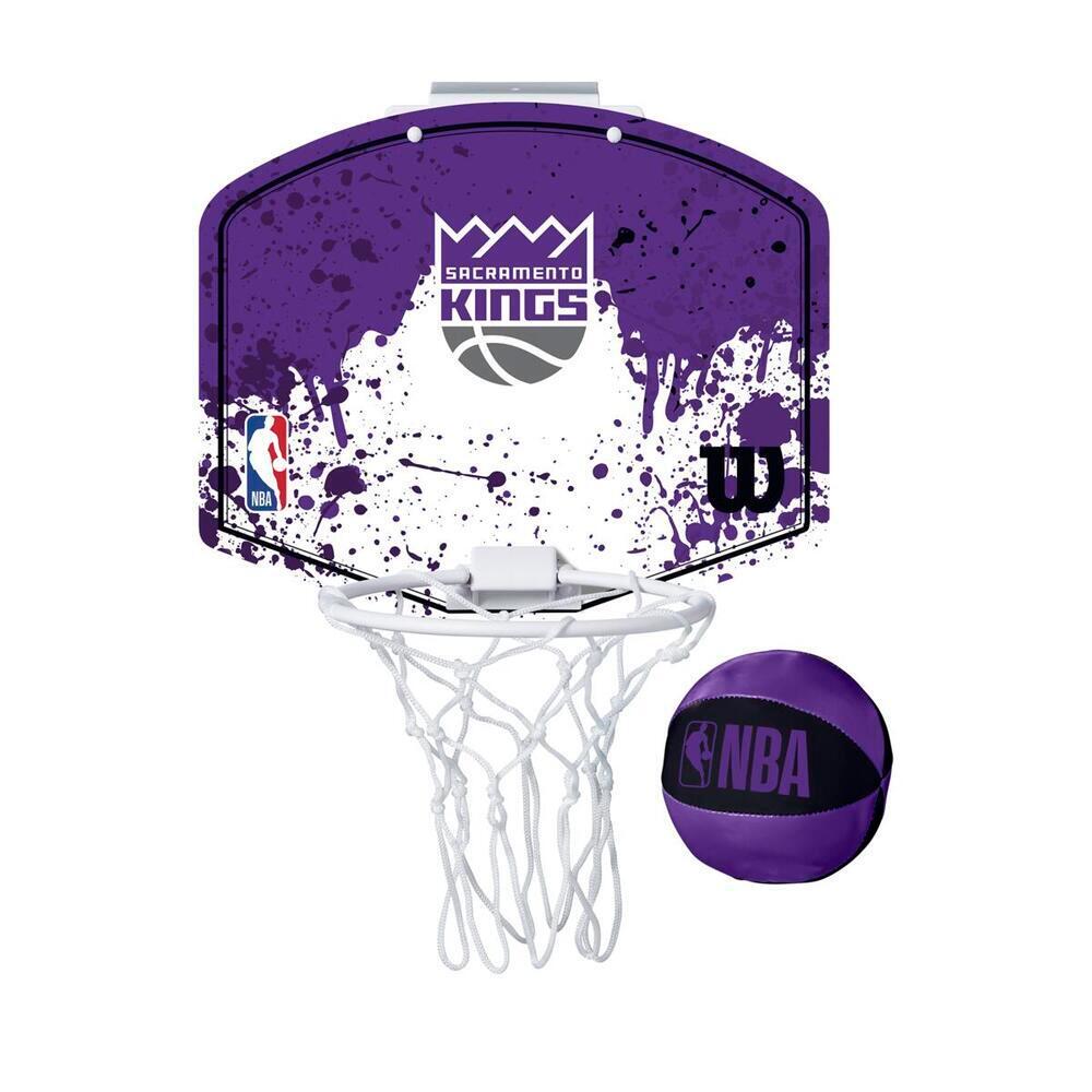 Zestaw do mini-koszykówki Wilson NBA Team Mini Hoop Sacramento Kings
