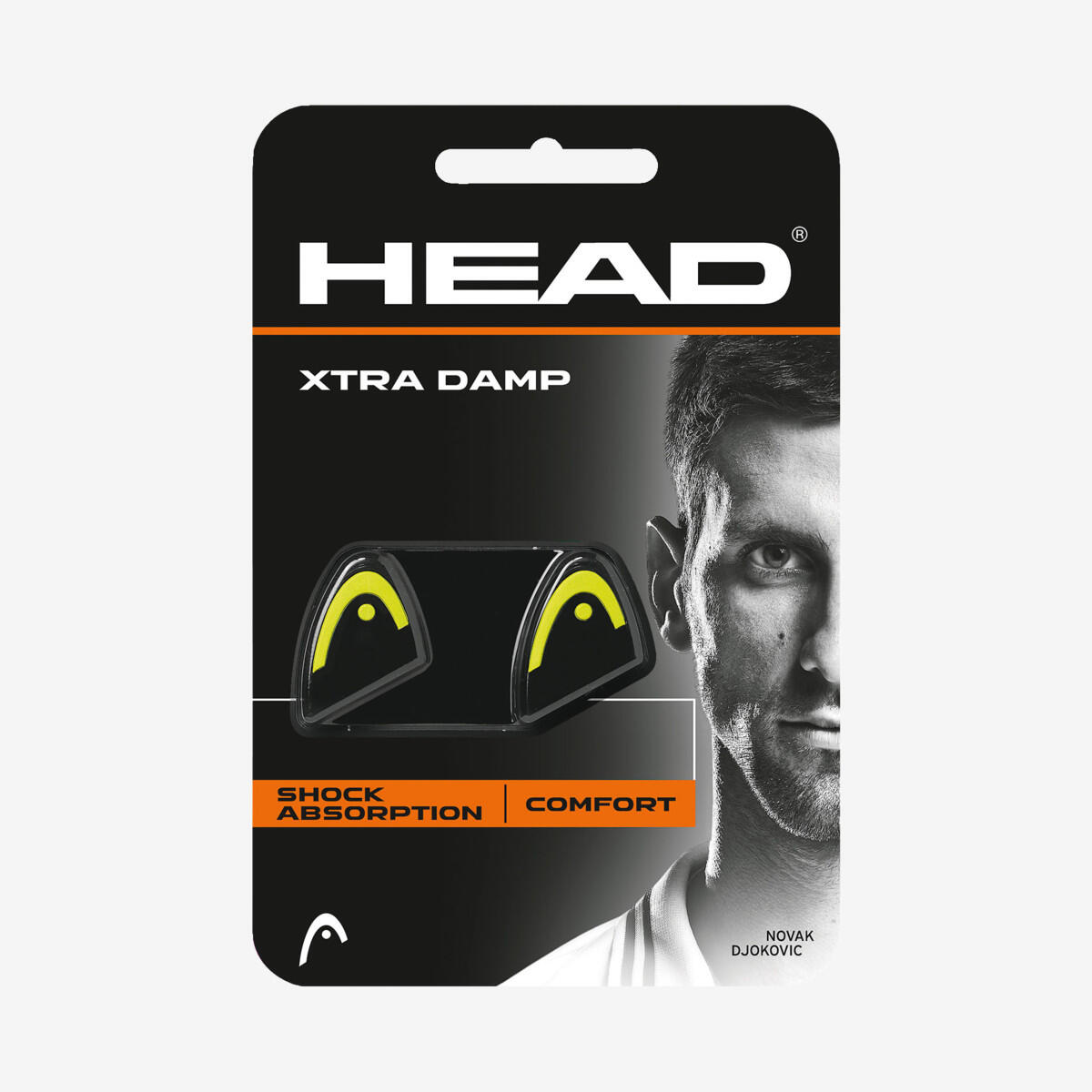 Head Xtra Damp - black/yellow 285511-YW
