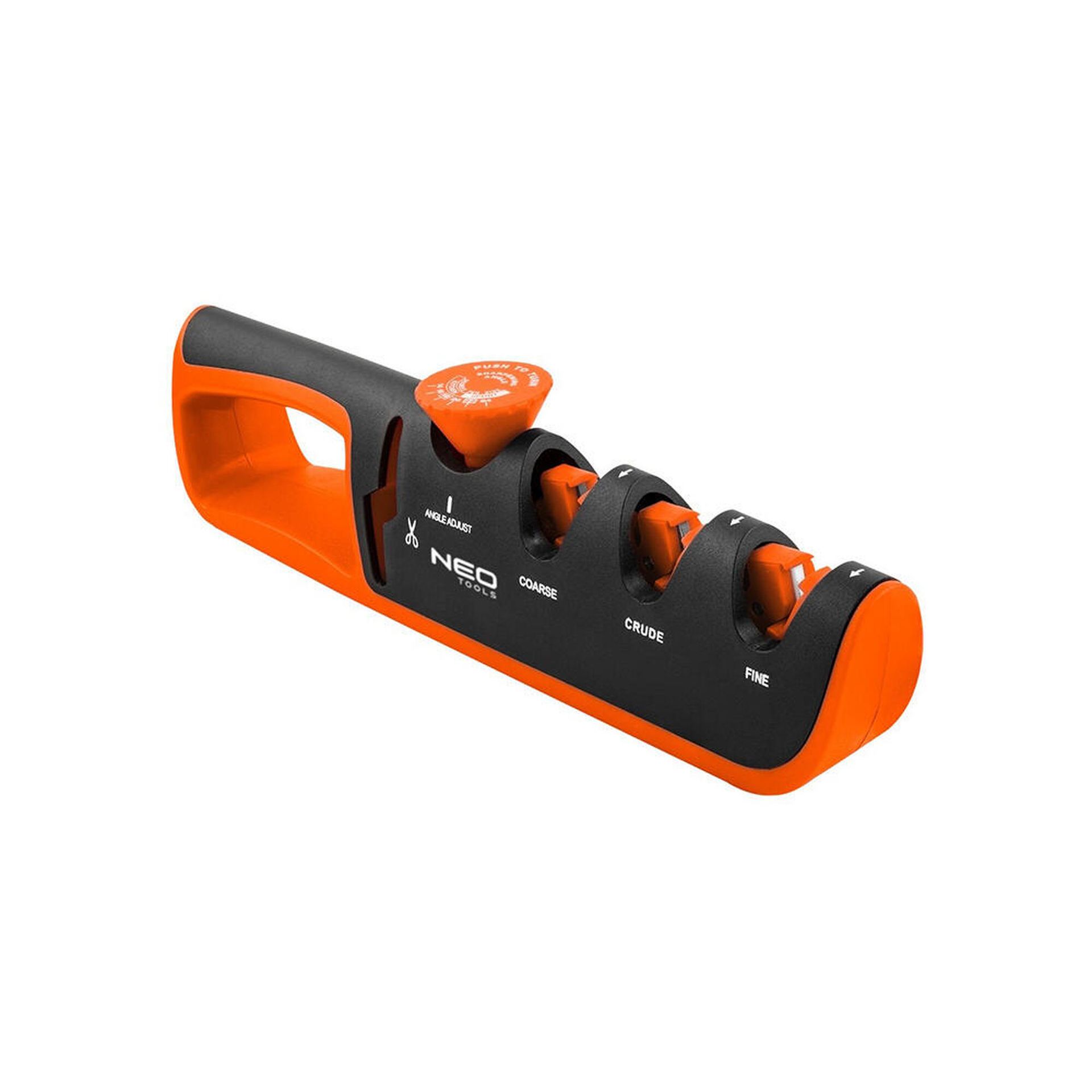Ostrzałka do noży i nożyczek z regulacją kąta ostrzenia NEO TOOLS 56-050