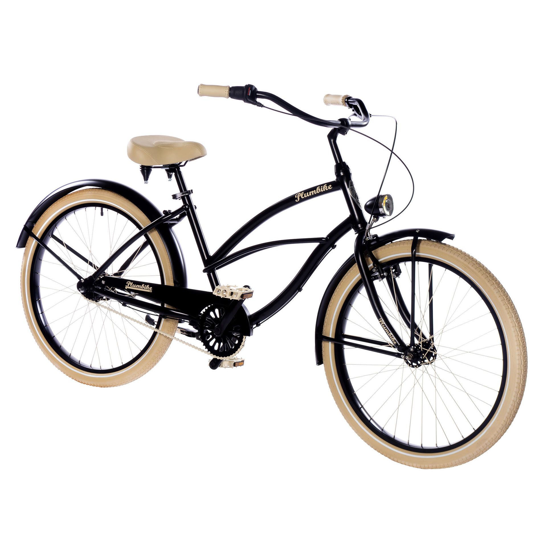 Rower miejski damski La Donna Night Cream 7B rama 19,5