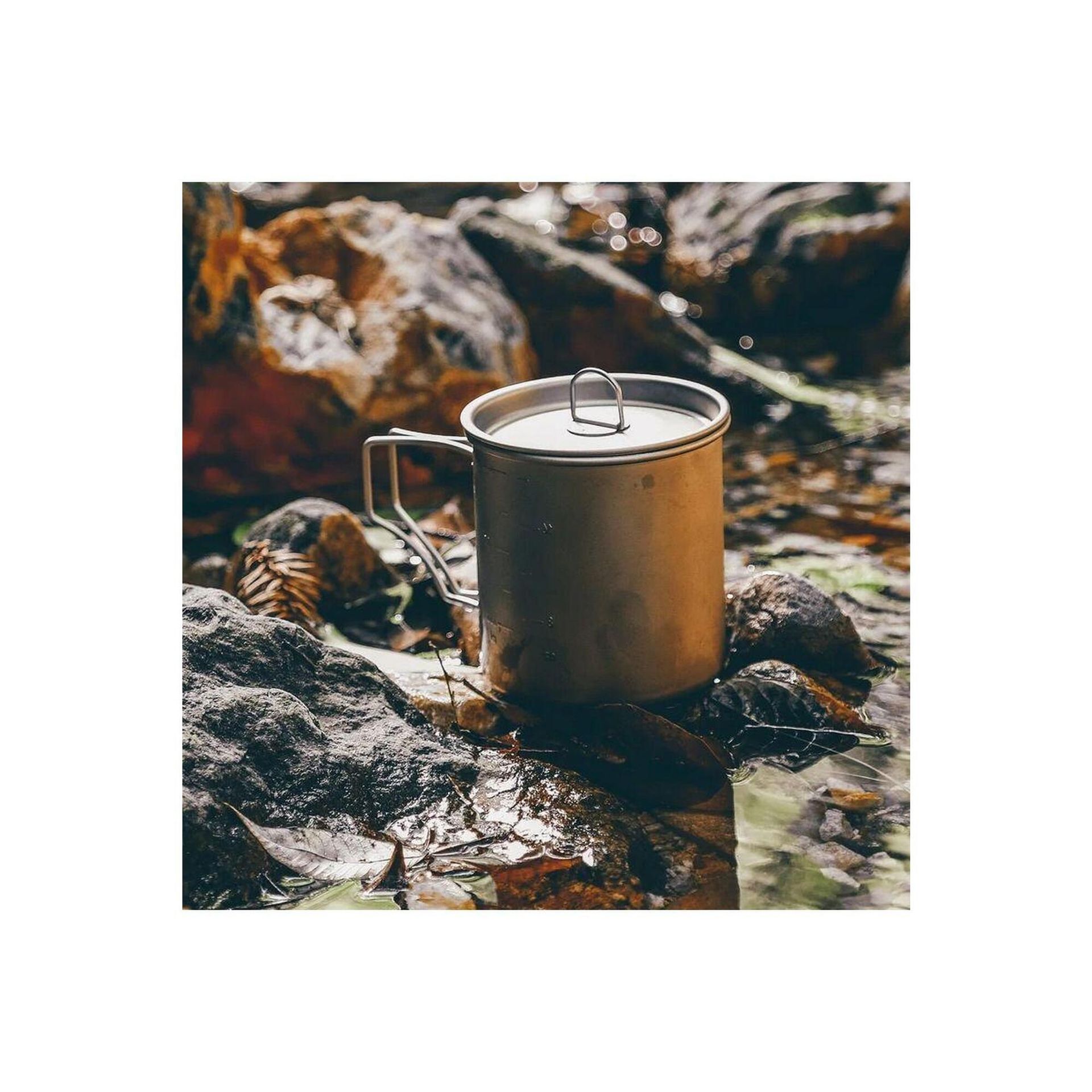 Fire Maple - Kubek tytanowy turystyczny Alti - 600 ml