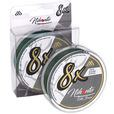 Mikado Plecionka Nihonto Octa Braid Zielony 0.14/1