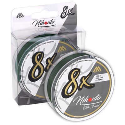 Plecionka Mikado Nihonto OCTA BRAID ZIELONY 0.26/150M