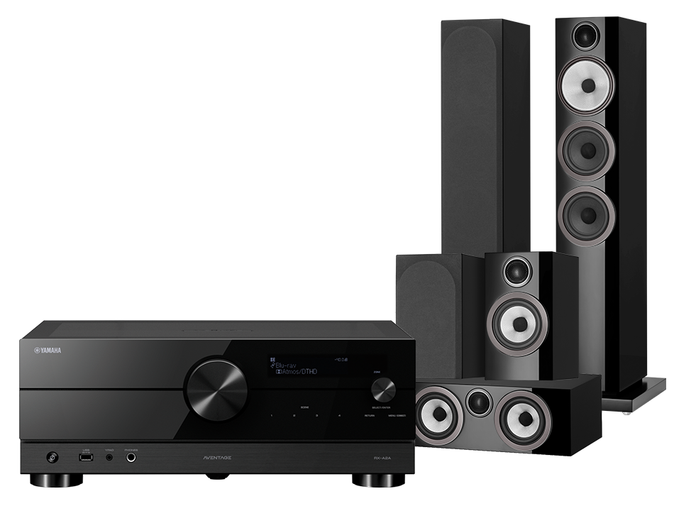 Yamaha RX-A2A + 704 S3 + 707 S3 + HTM72 S3