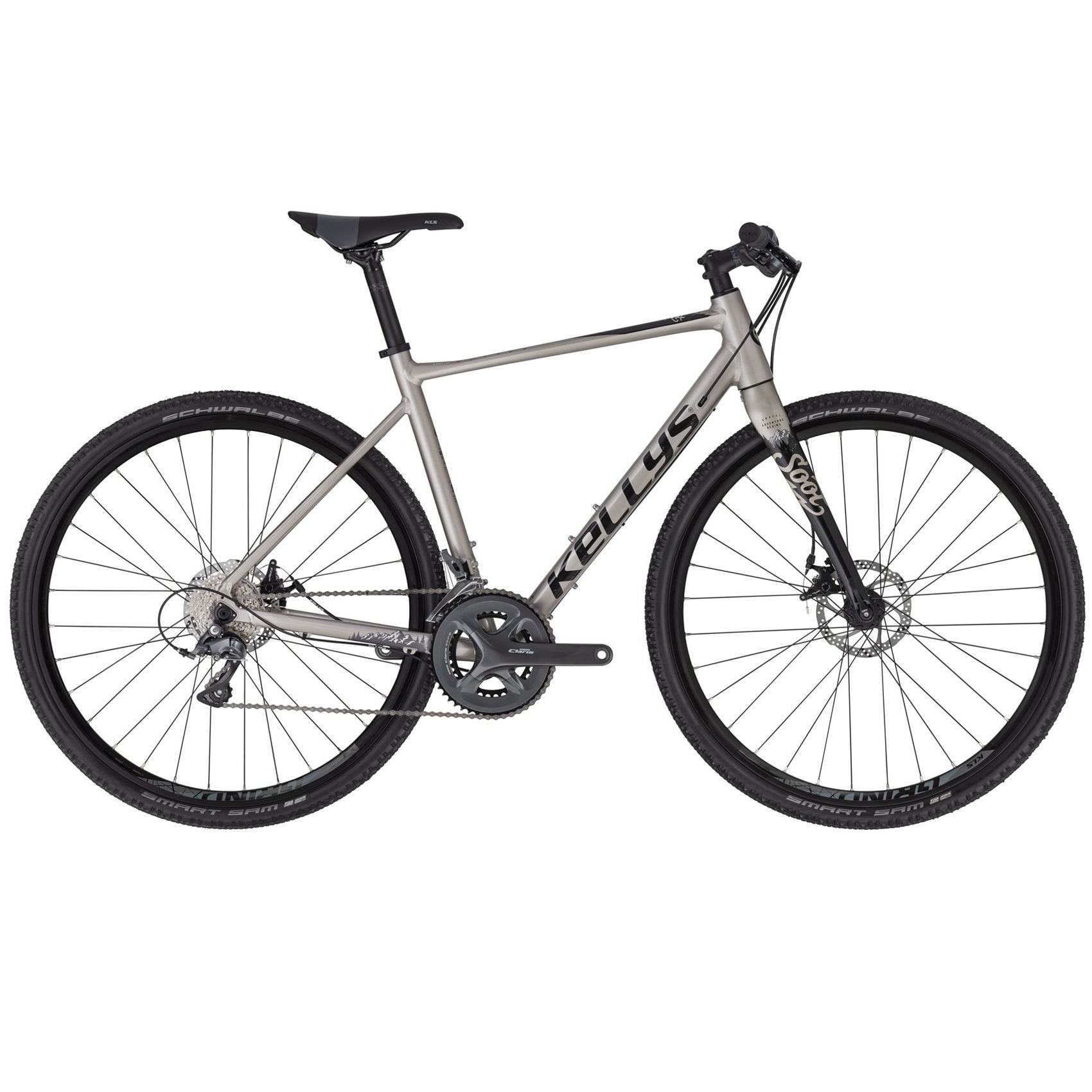 Rower Kellys Soot 20 28 L Me 2024 srebrny