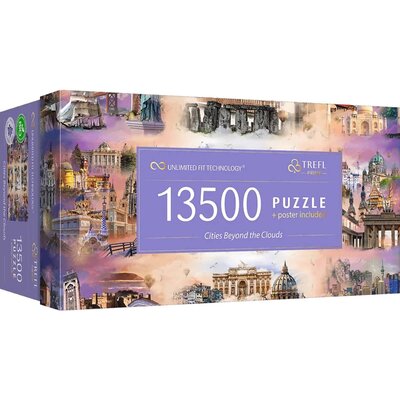 Trefl, Puzzle Prime, Cities Beyond The Clouds, 81030