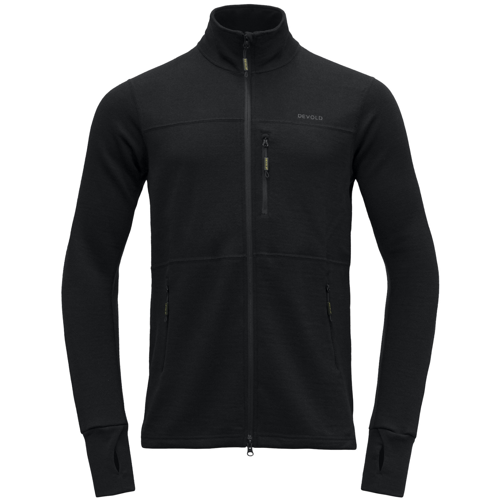 Męska bluza Devold Thermo Wool Jkt Man Rozmiar: XL / Kolor: czarny