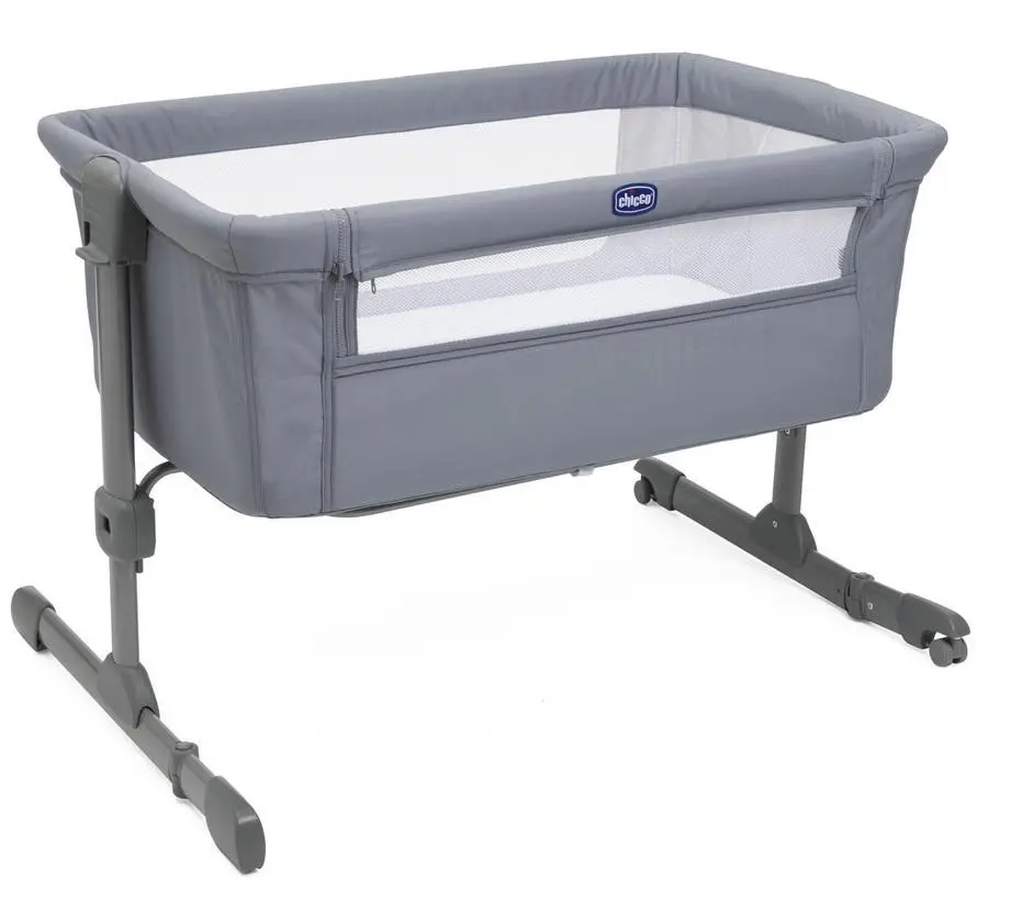 Łóżeczko Next2Me Essential stone re_lux do 9kg - Chicco