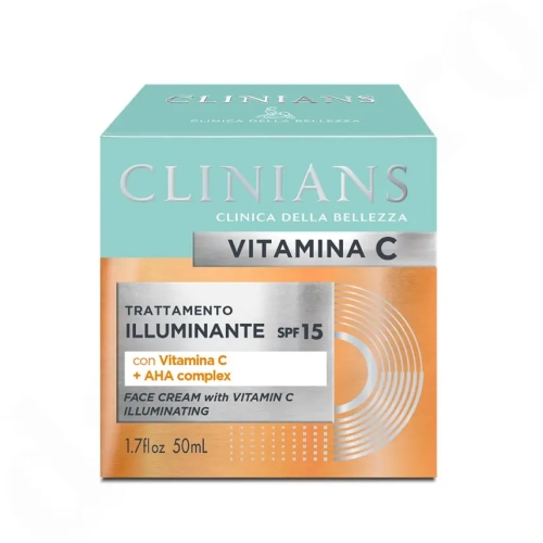 CLINIANS VITAMINA C Illuminante - Rozświetlający krem do twarzy z witaminą C (50 ml)