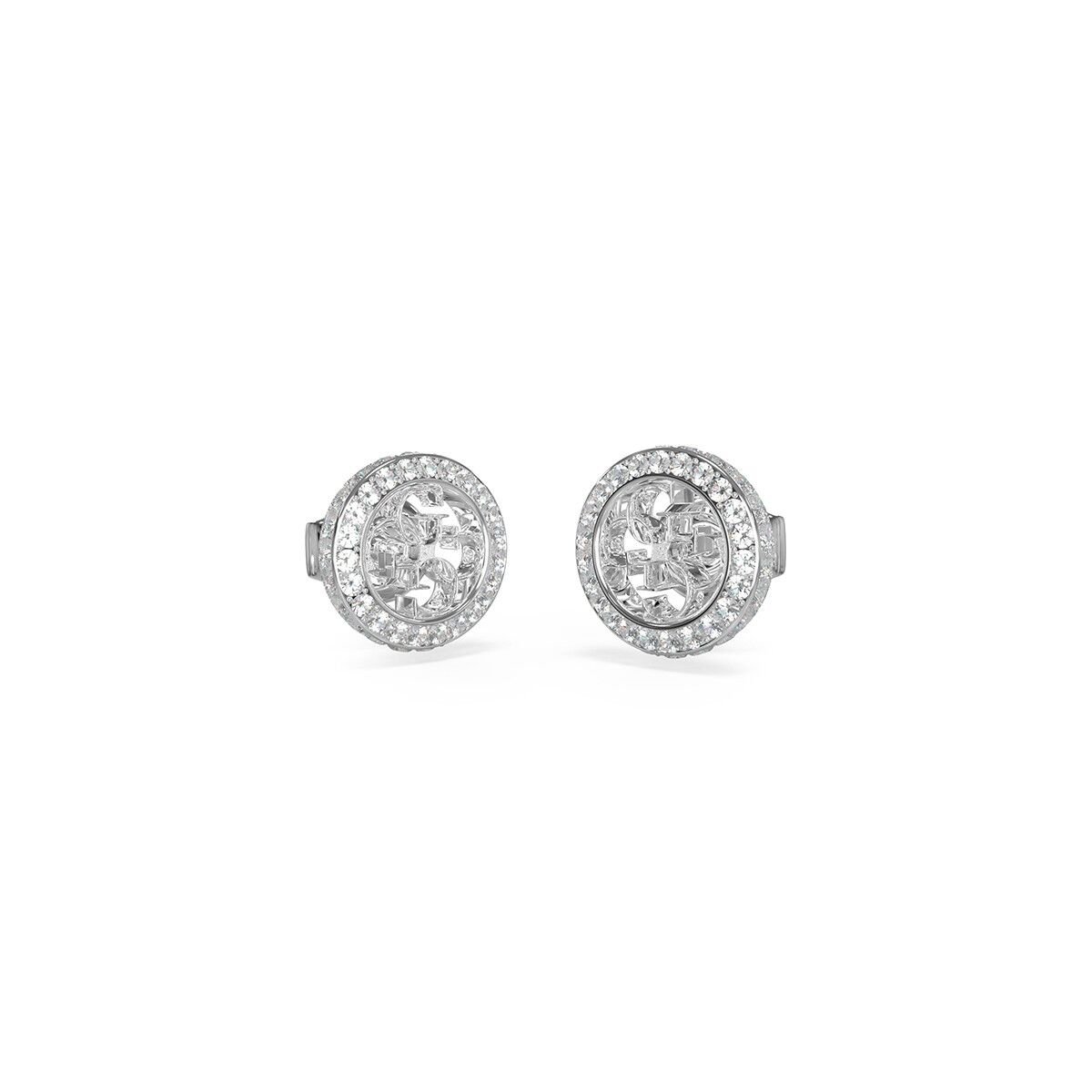 Kolczyki Damskie Guess JUBE04164JWRHT-U Stal nierdzewna