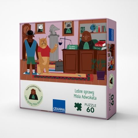Fundacja Adwokatury Puzzle kancelaria Misia Adwokata - 60 elementow
