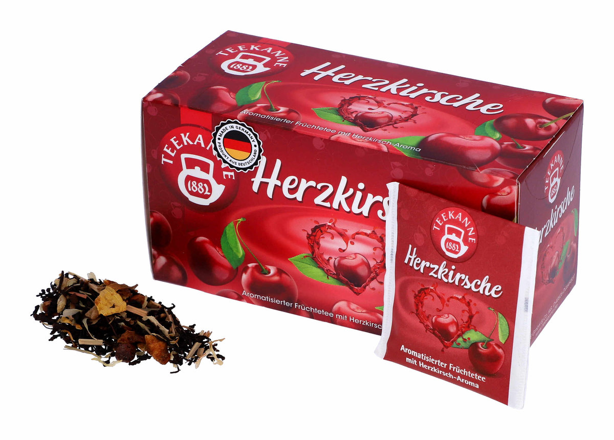 Teekanne, herbata owocowa, wiśniowa, 20 torebek