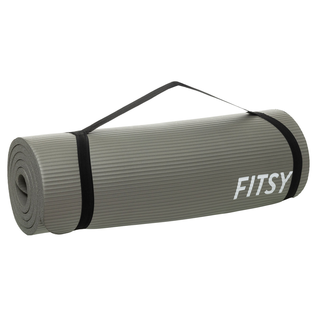 Fitsy, Mata Do Ćwiczeń, Szara, 180 x 60 x 1,5 cm