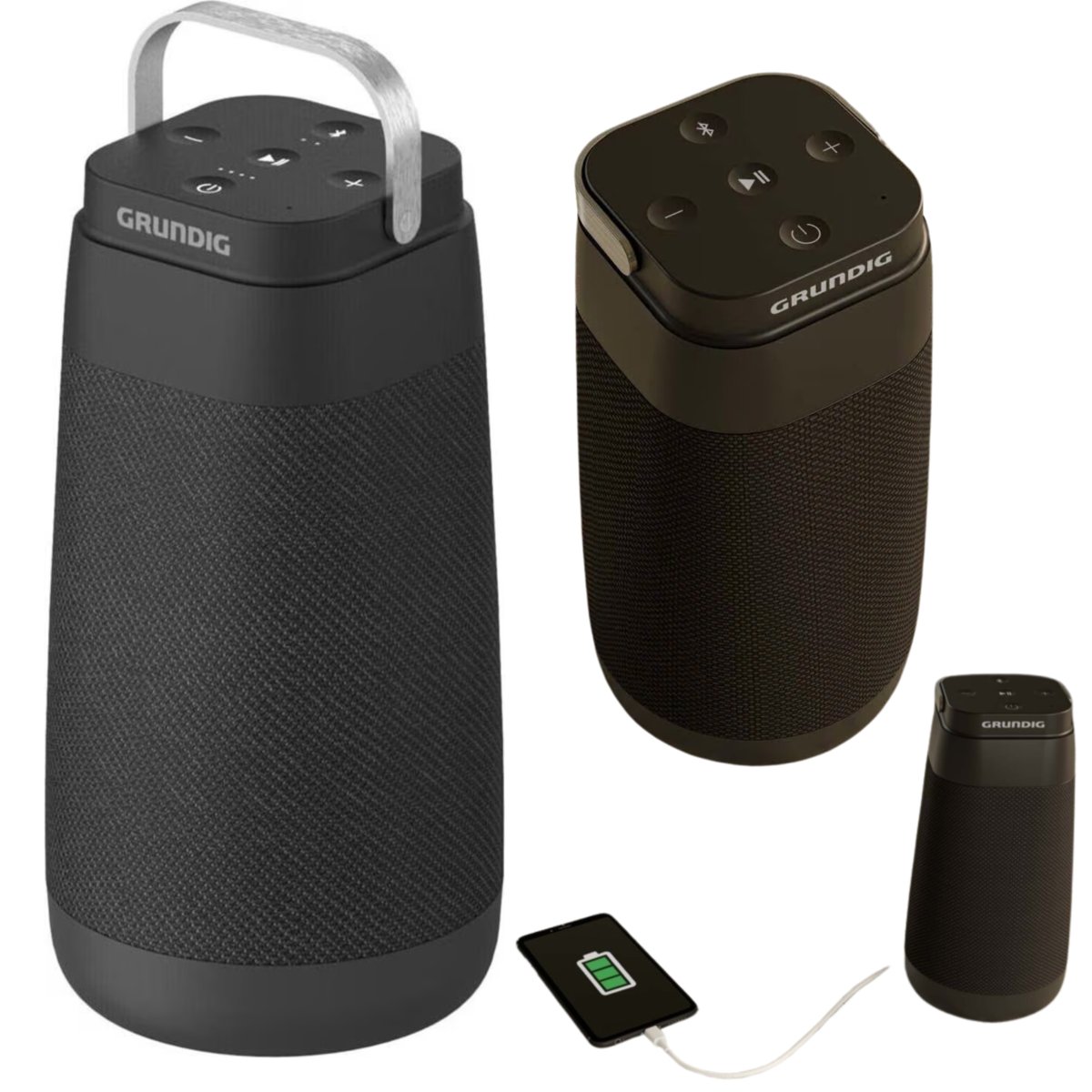 Bezprzewodowy PRZENOŚNY GŁOŚNIK Bluetooth GRUNDIG GBT CONNECT 360