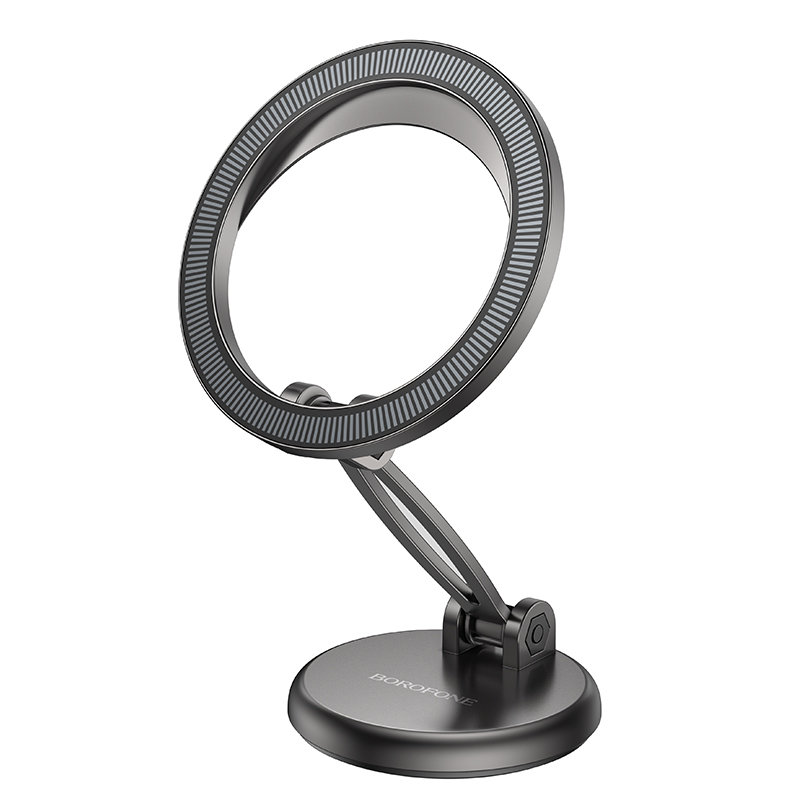 Borofone Uchwyt Samochodowy BH114 Star Metal Ring magnetyczny na deskę czarny